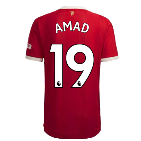 2021-2022 Man Utd Authentic Home Shirt (AMAD 19)