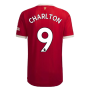 2021-2022 Man Utd Authentic Home Shirt (CHARLTON 9)