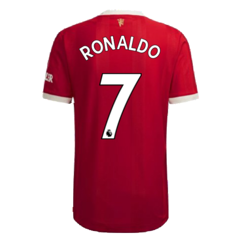 2021-2022 Man Utd Authentic Home Shirt (RONALDO 7)