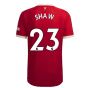 2021-2022 Man Utd Authentic Home Shirt (SHAW 23)