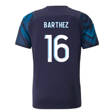 2021-2022 Marseille Authentic Away Shirt (BARTHEZ 16)