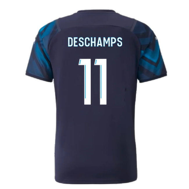 2021-2022 Marseille Authentic Away Shirt (DESCHAMPS 11)