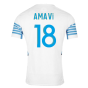 2021-2022 Marseille Authentic Home Shirt (AMAVI 18)