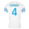 2021-2022 Marseille Authentic Home Shirt (KAMARA 4)