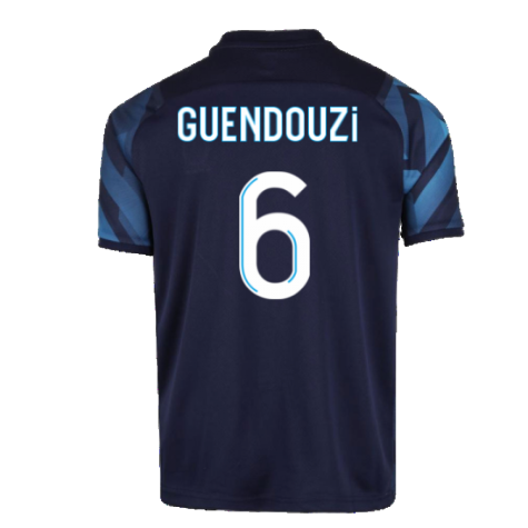 2021-2022 Marseille Away Shirt (GUENDOUZI 6)