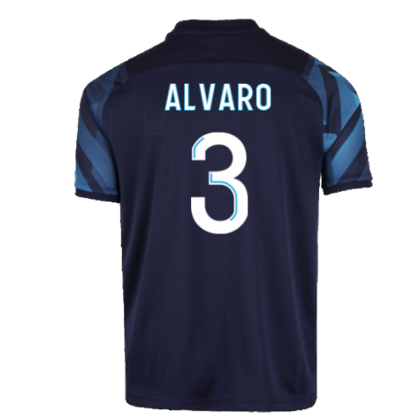 2021-2022 Marseille Away Shirt (Kids) (ALVARO 3)