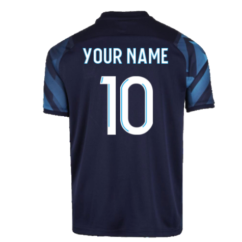 2021-2022 Marseille Away Shirt (Kids) (Your Name)