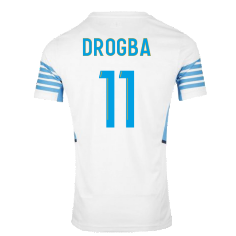 2021-2022 Marseille Home Shirt (DROGBA 11)