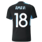 2021-2022 Marseille Training Shirt (Black) (AMAVI 18)