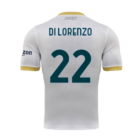 2021-2022 Napoli Away Shirt (DI LORENZO 22)