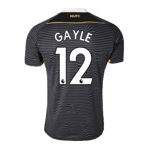 2021-2022 Newcastle United Away Shirt (GAYLE 12)