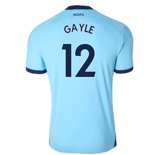 2021-2022 Newcastle United Third Shirt (XL) (Very Good) (GAYLE 12)