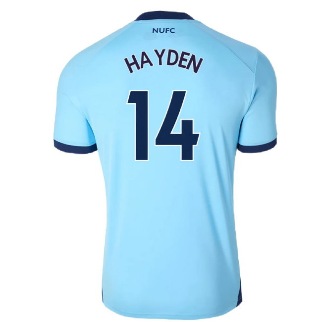 2021-2022 Newcastle United Third Shirt (XL) (Very Good) (HAYDEN 14)