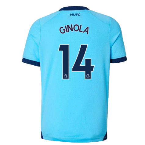 2021-2022 Newcastle United Third Shirt (Kids) (GINOLA 14)