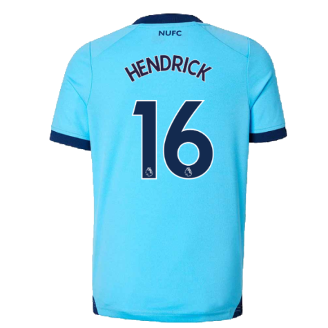 2021-2022 Newcastle United Third Shirt (Kids) (HENDRICK 16)