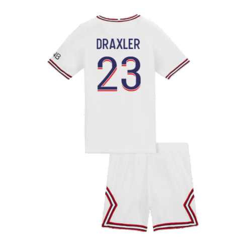 2021-2022 PSG Little Boys Fourth Kit (DRAXLER 23)