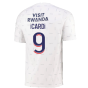 2021-2022 PSG Pre-Match Training Jersey (White) (ICARDI 9)