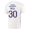 2021-2022 PSG Pre-Match Training Jersey (White) (MESSI 30)