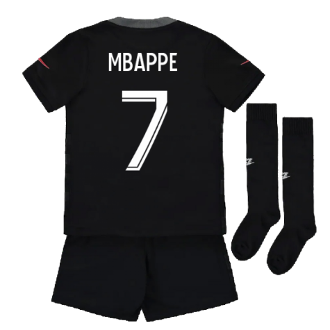 2021-2022 PSG Third Mini Kit (MBAPPE 7)