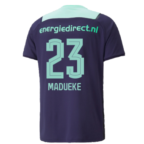 2021-2022 PSV Eindhoven Away Shirt (MADUEKE 23)