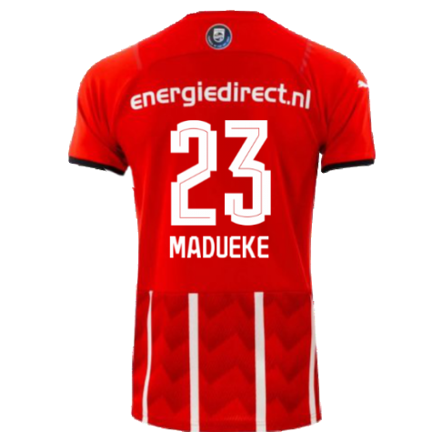 2021-2022 PSV Eindhoven Home Shirt (MADUEKE 23)
