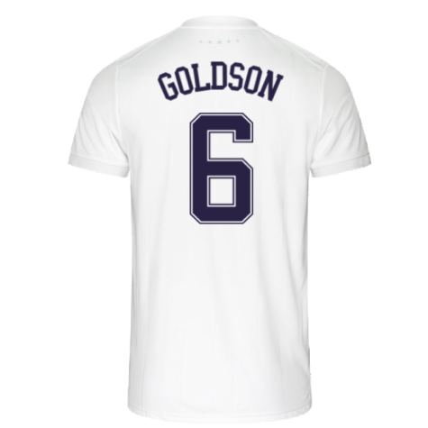 2021-2022 Rangers Anniversary Shirt (White) (GOLDSON 6)