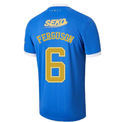 2021-2022 Rangers Home Shirt (FERGUSON 6)