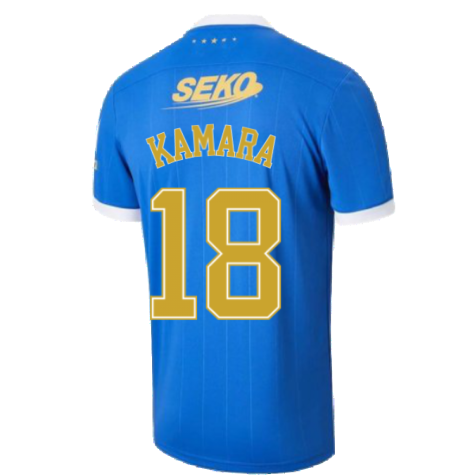 2021-2022 Rangers Home Shirt (KAMARA 18)