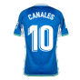 2021-2022 Real Betis Away Shirt (CANALES 10)