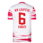 2021-2022 Red Bull Leipzig Home Shirt (White) (KONATE 6)