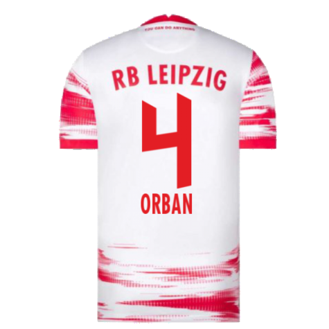 2021-2022 Red Bull Leipzig Home Shirt (White) (ORBAN 4)