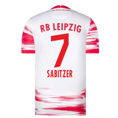 2021-2022 Red Bull Leipzig Home Shirt (White) (SABITZER 7)