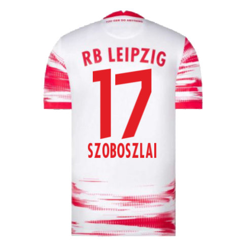 2021-2022 Red Bull Leipzig Home Shirt (White) (SZOBOSZLAI 17)