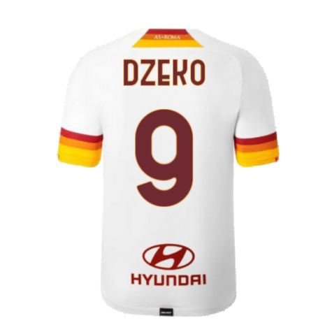 2021-2022 Roma Away Shirt (DZEKO 9)