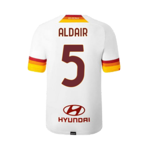 2021-2022 Roma Away Shirt (Kids) (ALDAIR 5)