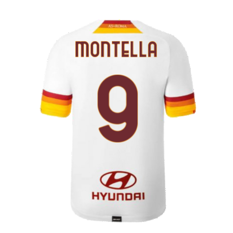 2021-2022 Roma Away Shirt (MONTELLA 9)