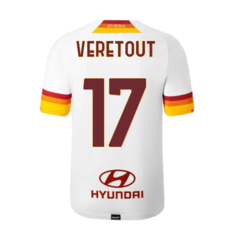 2021-2022 Roma Away Shirt (VERETOUT 17)