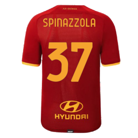 2021-2022 Roma Home Elite Shirt (SPINAZZOLA 37)