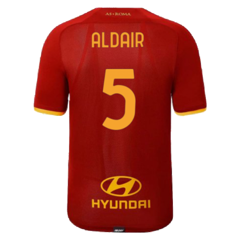 2021-2022 Roma Home Shirt (Kids) (ALDAIR 5)