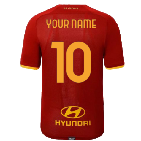 2021-2022 Roma Home Shirt (Kids) (Your Name)
