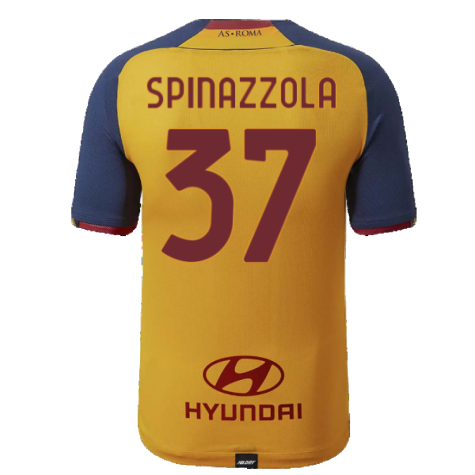 2021-2022 Roma Third Shirt (SPINAZZOLA 37)