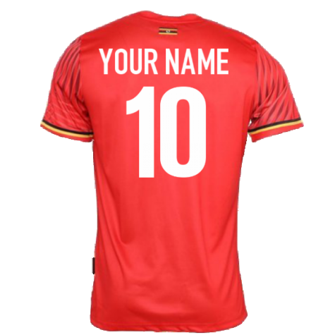 2021-2022 Uganda Home Shirt (Your Name)