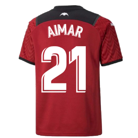 2021-2022 Valencia Away Shirt (Kids) (AIMAR 21)