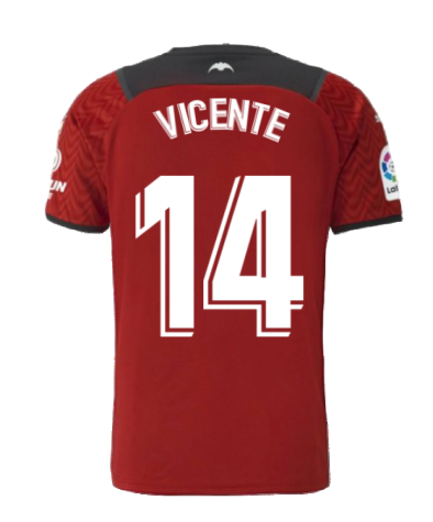 2021-2022 Valencia Away Shirt (VICENTE 14)