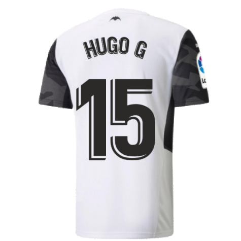 2021-2022 Valencia Home Shirt (HUGO G 15)