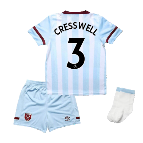 2021-2022 West Ham Away Baby Kit (CRESSWELL 3)