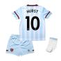 2021-2022 West Ham Away Baby Kit (HURST 10)