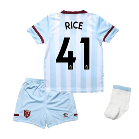 2021-2022 West Ham Away Baby Kit (RICE 41)