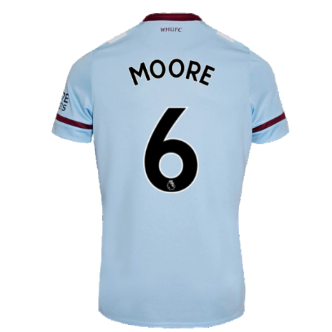 2021-2022 West Ham Away Shirt (MOORE 6)