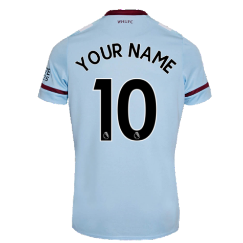 2021-2022 West Ham Away Shirt (Your Name)